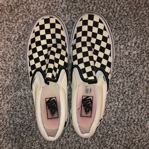 Checkered Vans